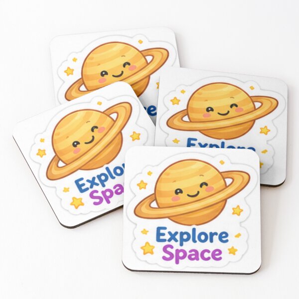 Item preview, Explore Space Cute Educational Sticker designed and sold by LearnFunStore.