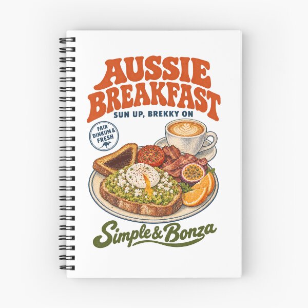 Item preview, Aussie Breakfast Retro Badge Avocado Toast Brunch Aesthetic designed and sold by Yellowriversss.