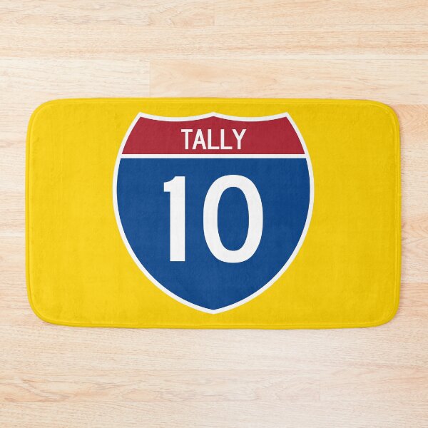 Item preview, I-10 Tally Interstate Sign designed and sold by Karate Octopus.