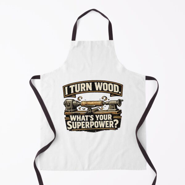 Item preview, Woodturning Superpower Vintage Badge designed and sold by AleksKos.