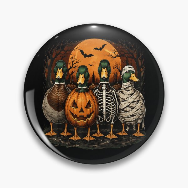 Item preview, Halloween Ducks in Spooky Costume Parade designed and sold by VioletNance.