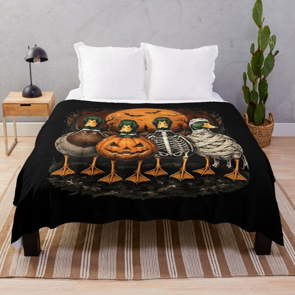 Item preview, Halloween Ducks in Spooky Costume Parade designed and sold by VioletNance.
