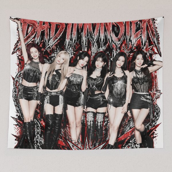 Item preview, Heavy Gothic Metal Logo BABYMONSTER All Members Live designed and sold by Valereekmerch.