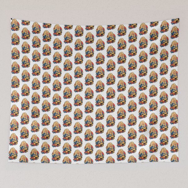 Item preview, Dolly Parton Retro Vintage Style Music Icon Design designed and sold by SilverNox.