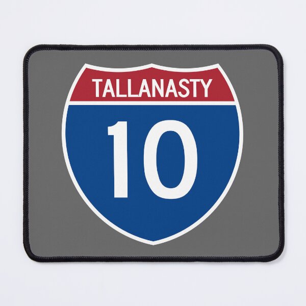 Item preview, I-10 Tallanasty Interstate Sign designed and sold by Karate Octopus.