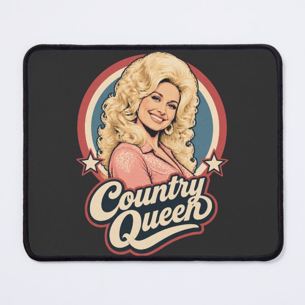 Item preview, Retro Style Dolly Parton Inspired Vintage Music Design designed and sold by SilverNox.