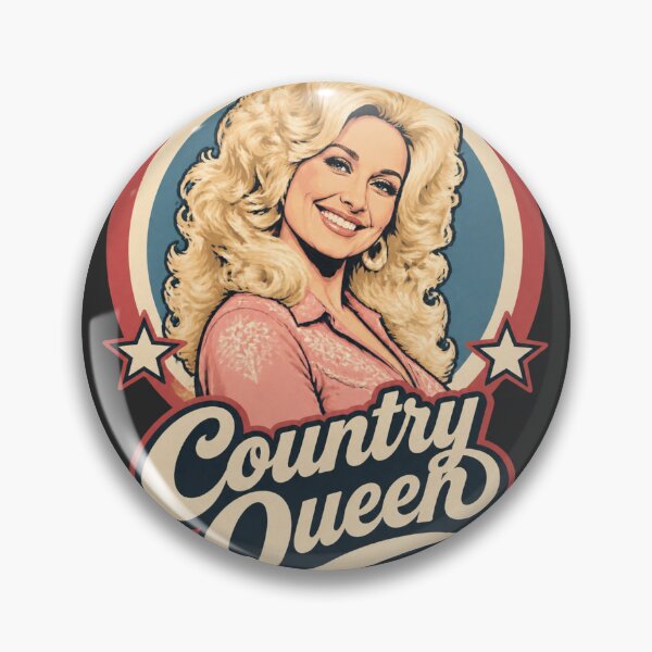Item preview, Retro Style Dolly Parton Inspired Vintage Music Design designed and sold by SilverNox.