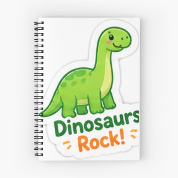 Item preview, Cute Dinosaurs Rock Educational Sticker designed and sold by LearnFunStore.
