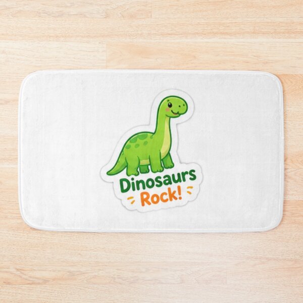 Item preview, Cute Dinosaurs Rock Educational Sticker designed and sold by LearnFunStore.