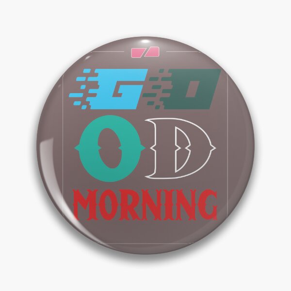 Item preview, Good Morning Retro Neon Typography  designed and sold by Mdjahirulsk.