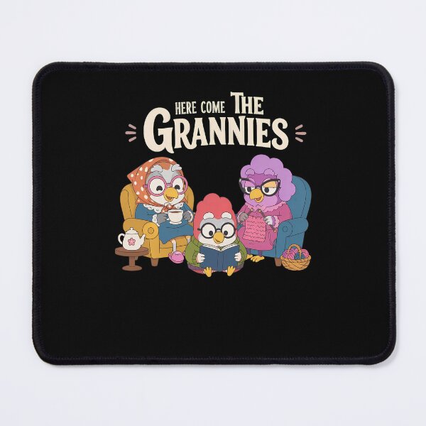 Item preview, Here Come The Grannies Bluey Style Dog designed and sold by visionnen.