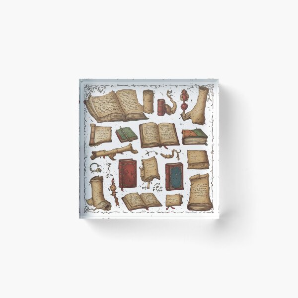 Item preview, Ancient Manuscripts & Magic Scrolls designed and sold by Shivamartwark.