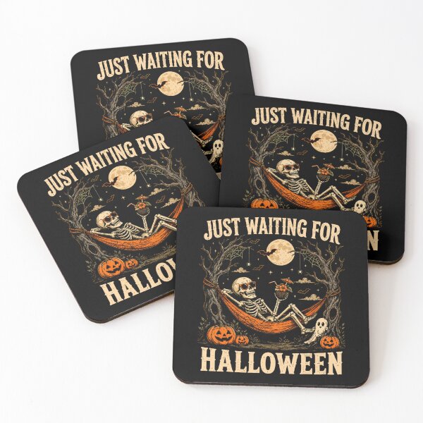 Item preview, Just Waiting for Halloween Skeleton Hammock designed and sold by VioletNance.