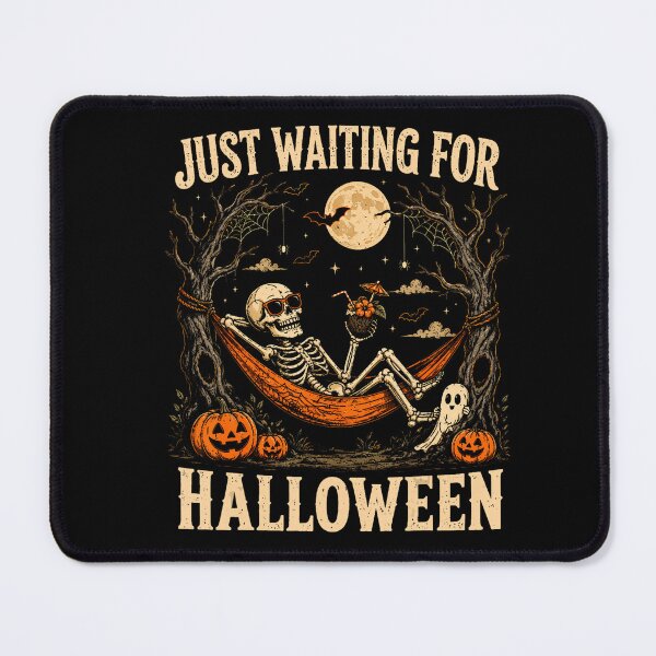 Item preview, Just Waiting for Halloween Skeleton Hammock designed and sold by VioletNance.