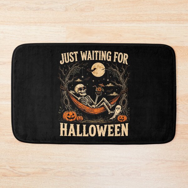 Item preview, Just Waiting for Halloween Skeleton Hammock designed and sold by VioletNance.