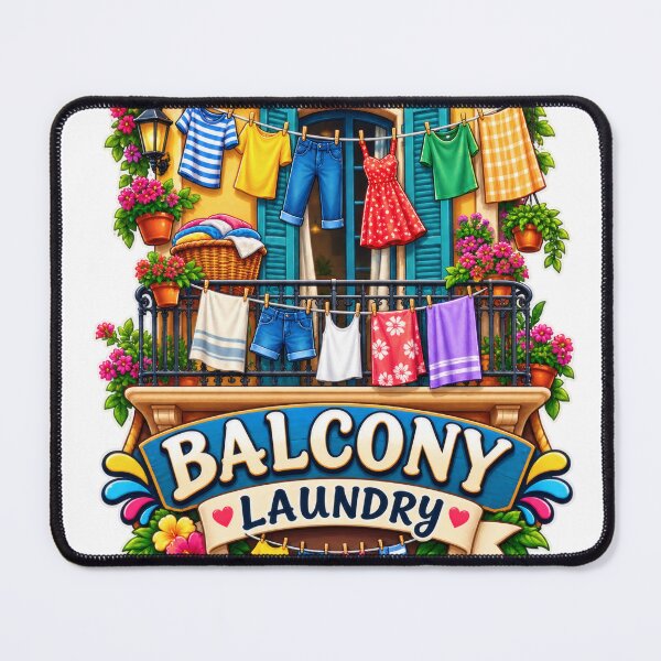 Item preview, Balcony Laundry Festival Balkan Household Humor designed and sold by OfficialBalkan.