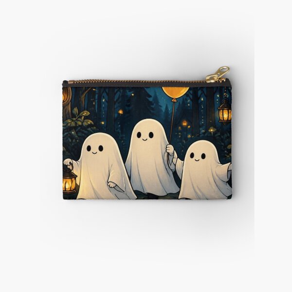 Item preview, Cute Sheet Ghosts Forest Stroll Spooky Art designed and sold by creativerooney.