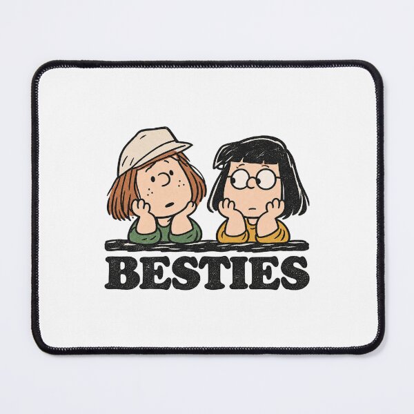 Item preview, Peanuts Inspired Marcie and Peppermint Patty Best Friends Redesign Artwork designed and sold by ClipFrFortnite.