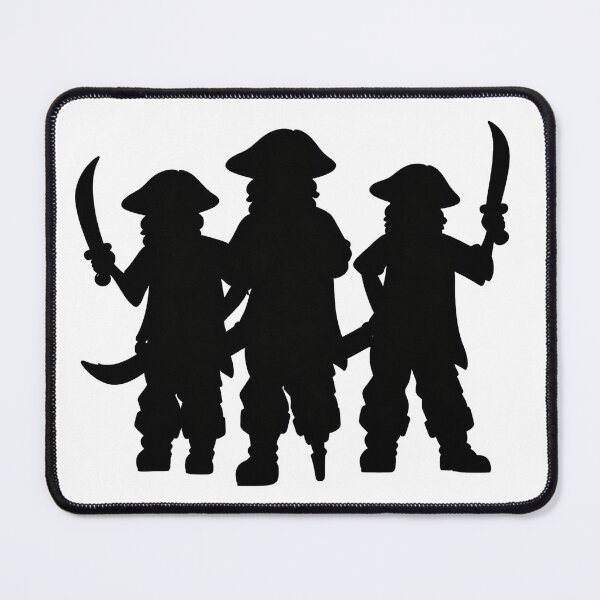 Item preview, Scourge of the sea silhouetted, shameless and scary designed and sold by Glenbobagins.