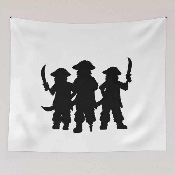 Item preview, Scourge of the sea silhouetted, shameless and scary designed and sold by Glenbobagins.