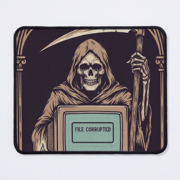 Item preview, DEATH XIII Tarot Card (Humanity Horror Edition) designed and sold by Krystal-Kultist.