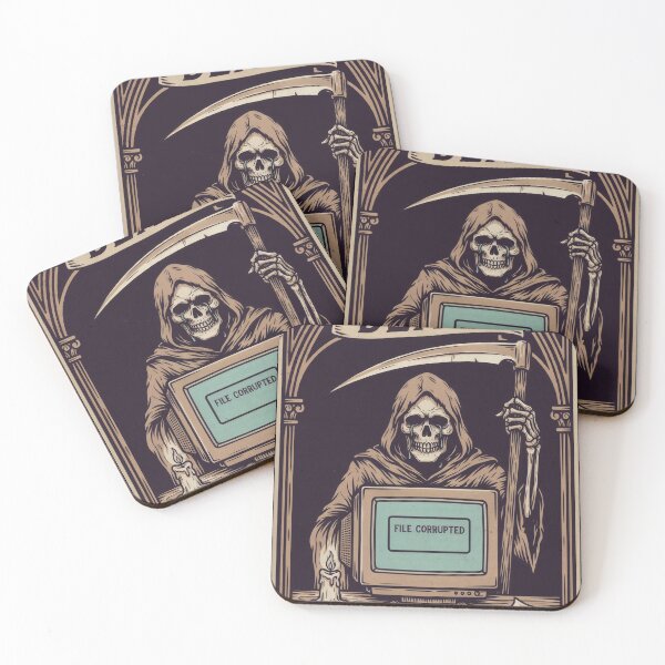 Item preview, DEATH XIII Tarot Card (Humanity Horror Edition) designed and sold by Krystal-Kultist.