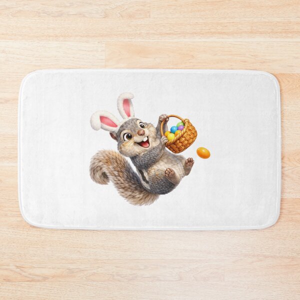 Item preview, Eastern Gray Squirrel Easter Bunny designed and sold by Sillytoe.