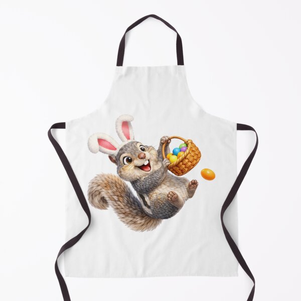 Item preview, Eastern Gray Squirrel Easter Bunny designed and sold by Sillytoe.