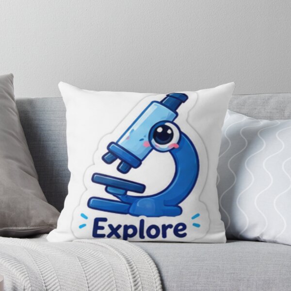 Item preview, Cute Microscope Explore Science Sticker designed and sold by LearnFunStore.