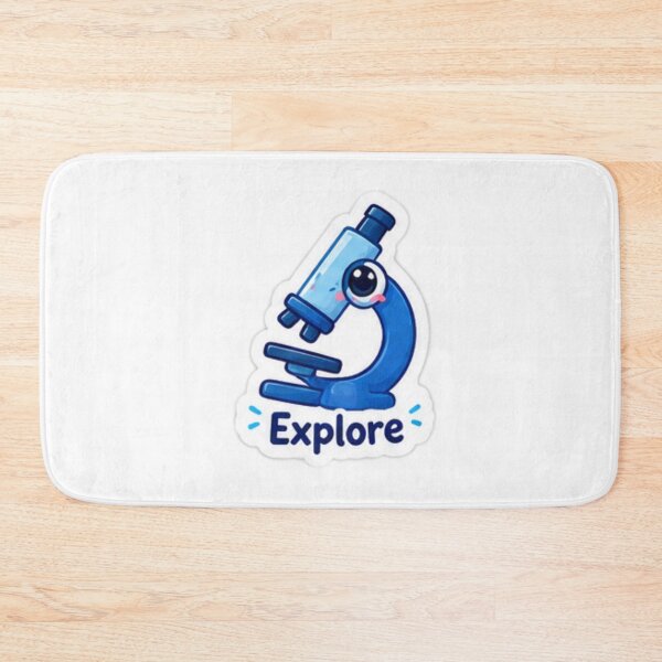 Item preview, Cute Microscope Explore Science Sticker designed and sold by LearnFunStore.