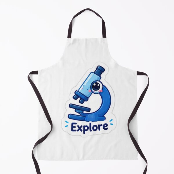 Item preview, Cute Microscope Explore Science Sticker designed and sold by LearnFunStore.