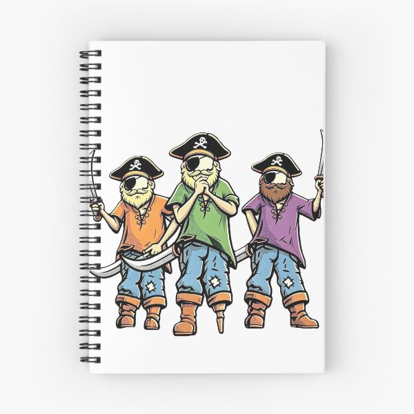 Item preview, Budding buccaneers brandishing big blades blatantly  designed and sold by Glenbobagins.