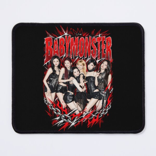 Item preview, Red and Black Gothic Art BABYMONSTER World Tour designed and sold by Valereekmerch.