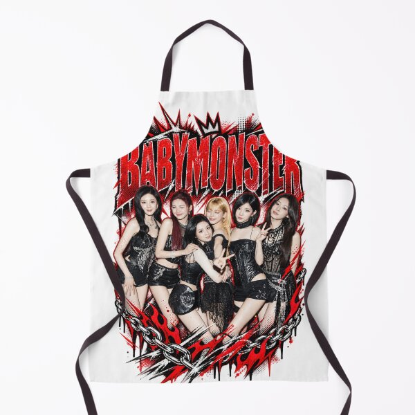 Item preview, Red and Black Gothic Art BABYMONSTER World Tour designed and sold by Valereekmerch.