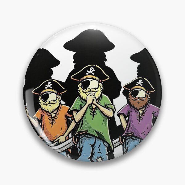 Item preview, Copy of Budding buccaneers brandishing big blades blatantly  designed and sold by Glenbobagins.