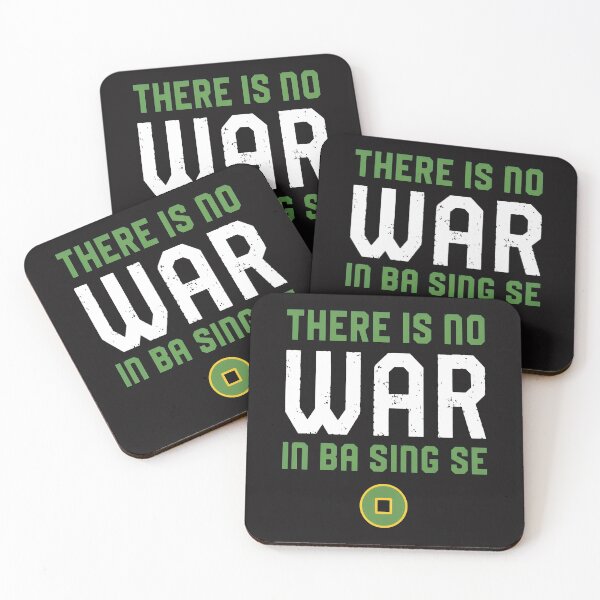 Item preview, No War in Ba Sing Se Quote Emblem designed and sold by Jerryively.