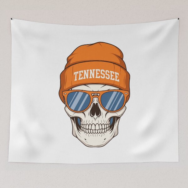 Item preview, Tennessee Skull Beanie Sunglasses Cool State Pride designed and sold by Lupe1987.