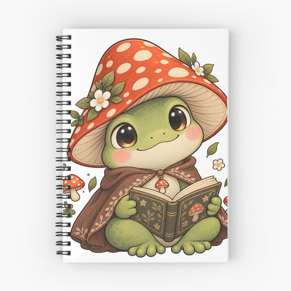 Item preview, Cozy Cottagecore Reading Frog designed and sold by manszoank.