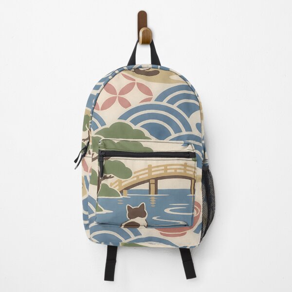 Item preview, Japanese Cat Pattern – Kagawa Udon and Gardens designed and sold by DAYAMA Japan.