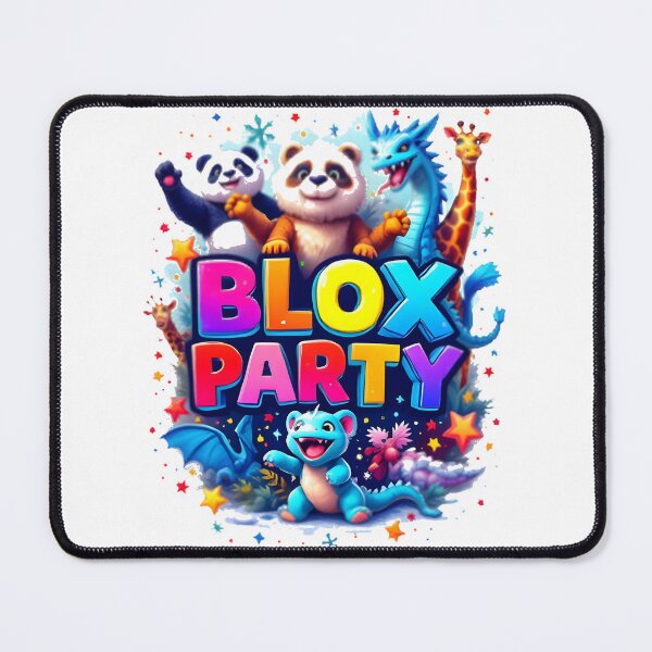 Item preview, Roblox Inspired Blox Party Gaming Design for Fun and Friends designed and sold by flaviadesigner.