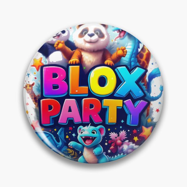 Item preview, Roblox Inspired Blox Party Gaming Design for Fun and Friends designed and sold by flaviadesigner.