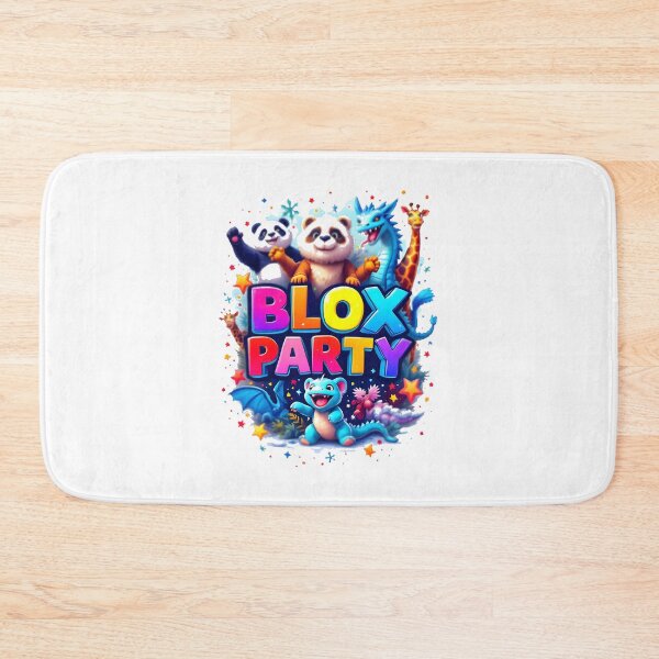 Item preview, Roblox Inspired Blox Party Gaming Design for Fun and Friends designed and sold by flaviadesigner.