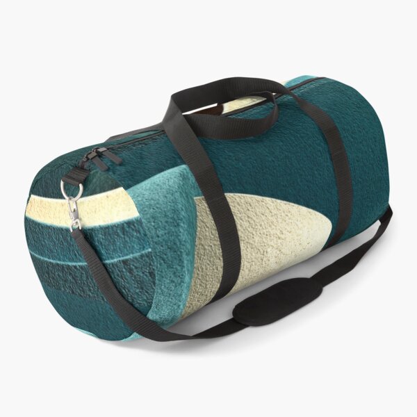 Item preview, Abstract Curved Textured Shapes In Teal designed and sold by Aliforall.