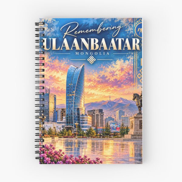 Item preview, Remembering Ulaanbaatar designed and sold by Elisabeth Lucas.