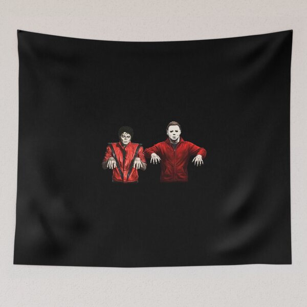 Item preview, Michael Myers & Michael Jackson Zombies Halloween designed and sold by OscarLucas.