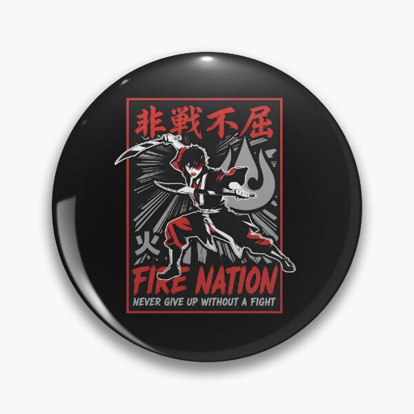 Item preview, Fire Nation Warrior Action Anime Inspired  designed and sold by Jerryively.