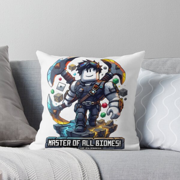 Item preview, Master of All Biomes Gamer Hero Design Inspired by Popular Online Game designed and sold by tuffcookiet.
