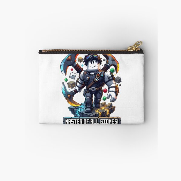 Item preview, Master of All Biomes Gamer Hero Design Inspired by Popular Online Game designed and sold by tuffcookiet.
