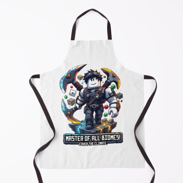 Item preview, Master of All Biomes Gamer Hero Design Inspired by Popular Online Game designed and sold by tuffcookiet.