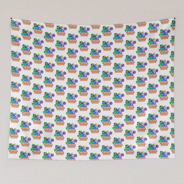 Item preview, Colorful Rainbow Friends Cute Cartoon Characters Design designed and sold by flaviadesigner.